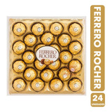 Ferrero Rocher En Caja Acrilica (caja Con 24 Unidades)