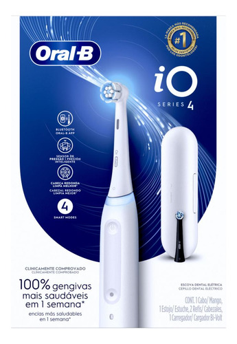 Escova De Dentes Elétrica Oral-b Io4