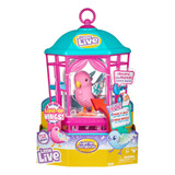 Pájaro Con Jaula Little Live Pets - Rainbow Glow - Los Estil