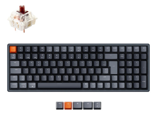 Teclado Mecanico Wireless Keychron K4 Rgb Pc Mac Iso Español