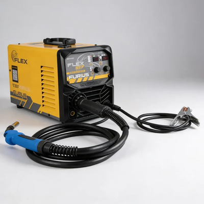 Soldadora Inverter Multiproceso Furius Flex 187 Microalambre Gas \u002F No Gas 180 Amp 110\u002F220v | Envío gratis