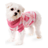 Roupa Roupinha Lã P/ Cães Frio Inverno Powerpets N4 25cm