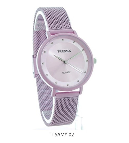 Reloj De Mujer Tressa Sammy Malla Tejida