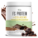 Proteína Polvo + Colágeno C/stevia Naturalslim Frank Suárez Sabor Chocolate