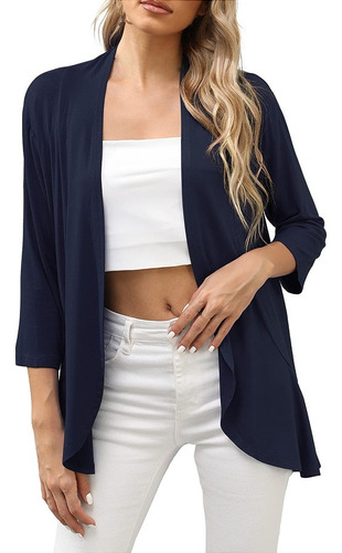 Saco Blazer Dama,negro,azul ,blanco Blusas Casual Moda Damas