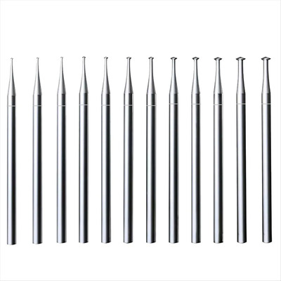 12 Brocas Para Grabar Joyas Con Forma De Corazón De 45º, Vás