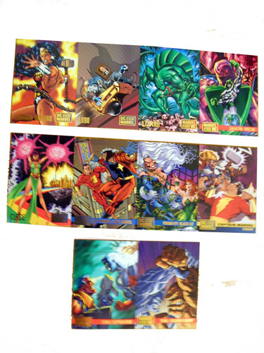 Trading Cards Dc Vs Marvel Comics Lote Fleer Serie 1995