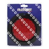 Plafón Redondo 4 Pulgadas 36 Leds Rojo Baja/alta Ds