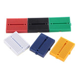 10x Mini Protoboard 170 Pontos Breadboard 170 Furos