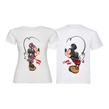 Camisetas Para Parejas Mickey I Love You Camisetas Pareja 