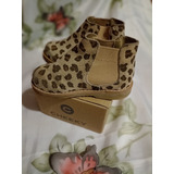 Botas Cheeky. Capellada De Animal Print. Talle 24. Usada