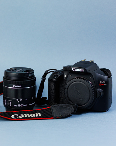 Câmera Canon Dslr Eos Rebel T6 + Lente 18-55mm