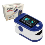 Oximetro Azul Pulsoximetro Portable Pilas Aaa Pulso