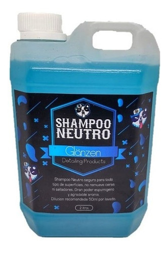 Glänzen Detailing Shampoo Neutro Ph 2 Litros Apto Foam Lance