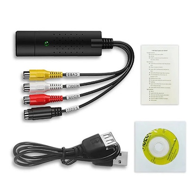 Convertidor Digital Vhs A Conversor De Vídeo Usb 2.0 Y Audio | Envío gratis