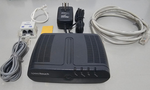 Modem Adsl Thomson Speedtouch St510 Banda Larga - Completo