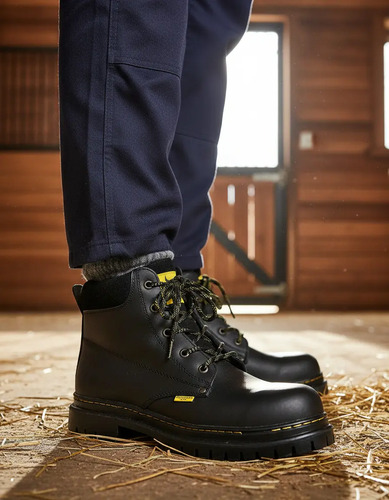 Bota Tactica Hombre Casquillo Industrial Trabajo Botines  | Envío gratis