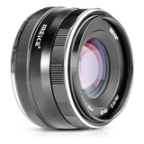 Lente Meike 50mm F2.0 Aps-c Para Sony E-mount