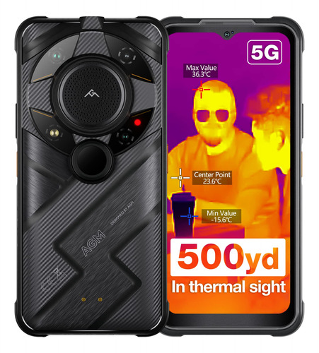 Agm G2 Guardian 5g Smartphone Resistente Con Camara Termica 