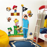 Regla Medidora Baby Mario Bros, Decoración Infantil De Pared