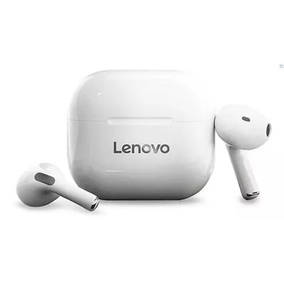 Audífonos In-ear Inalámbricos Lenovo Livepods Lp40 X 1 Unida Color Blanco | Envío gratis