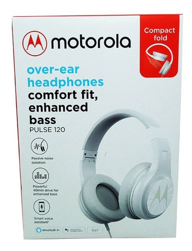 Audífonos Motorola Pulse 120 Alámbricos Con Manos Libres B