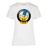Playera Mujer Gym Marge Musculosa The Simpson Mod-2