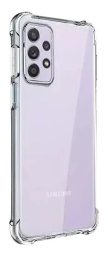 Funda Tpu Antigolpes Transparente Para Samsung  + Vidrio