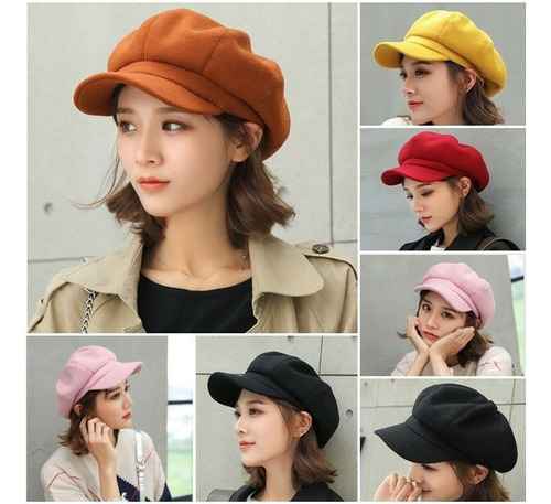 Hat Feminina Newsboy Beret For Ladies Hats De Taxis