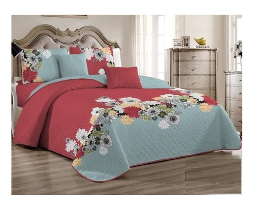 Cobertor Quilt Verano Cubrecama King 2.5 Plazas Cd-h