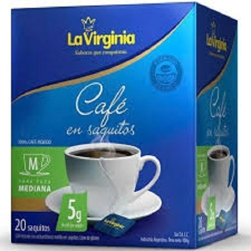 Café La Virginia En Sobres X 20 U