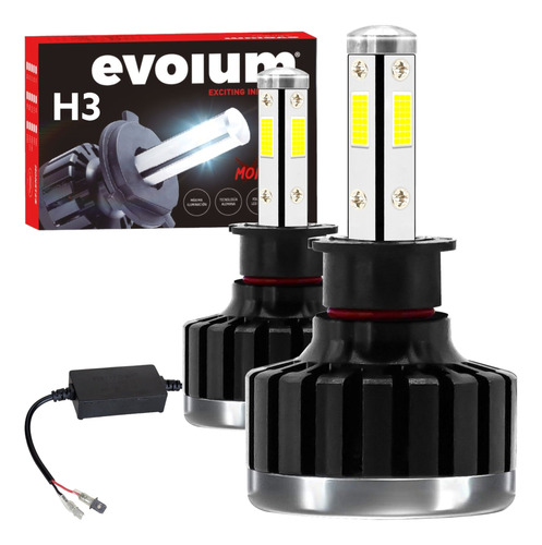 Kit De Led Focos Led Para Auto 4 Cuatro Caras  12500lm 360°