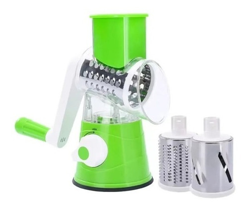 Rallador Manual Cortador Slicer De Verduras Con 3 Cuchillas 