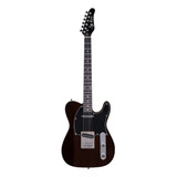 Guitarra Eléctrica Jay Turser Lt Series Jt-lt Telecaster De Aliso Rosewood Brillante Con Diapasón De Palo De Rosa