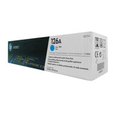 Cartucho De Toner Hp 126a (ce311a) Cian, 100% Original