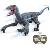 Juguete Velociraptor Dinosaurio Control Remoto Big Wal Sm180