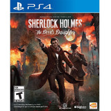 Jogo Sherlock Holmes The Devils Daughter Ps4 Midia Fisica