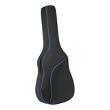 Bolsa De Guitarra Acústica Impermeable Con Azul 40in A 41in