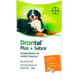 Drontal Plus Flavour Para 35kg 4 Tab