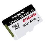 Cartão De Memória Kingston Microsdxc Endurance 256gb Uhs-i C10