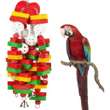 G Pet Bird Hanging Building, Brinquedo Multicolorido, Gaiola