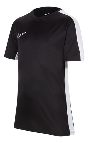 Polera Nike Drifit Academy Niños Negro