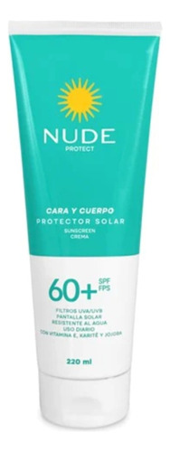 Protector Solar Nude 60 Spf,fps - mL a $186