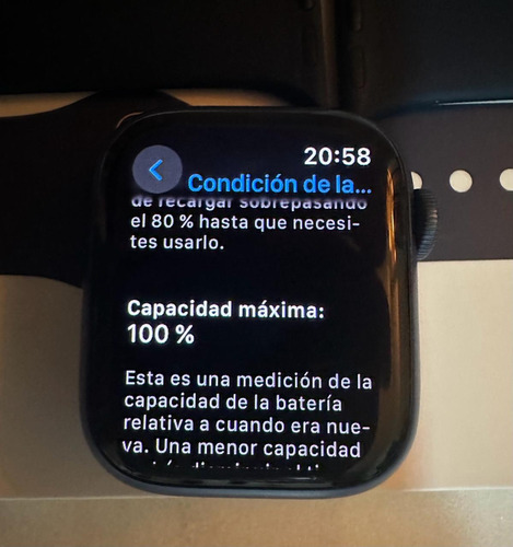 Apple Watch Series 7 Gps 41mm Caja Aluminio Azul Como Nuevo