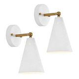 Lámparas De Pared Blancos Modernos Apliques Cableados