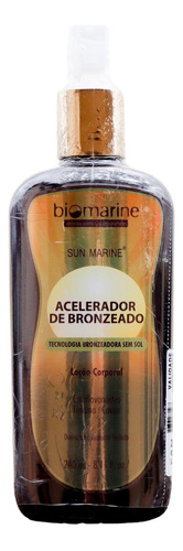 Biomarine Sun Marine Loção Aceleradora De Bronzeado 240ml