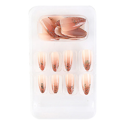 Pegatinas De Uñas Falsas, Utilizables, Acabadas, Extraíbles,