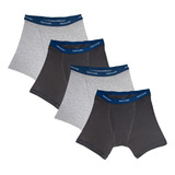 Boxer Fruit Of The Loom Caballero Low Rise 4pack 4el74lm