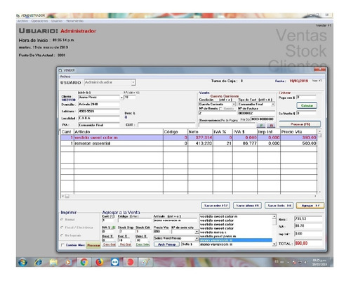 Sistema Para Facturación Electrónica