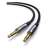 Cable Aux Jack 3.5mm 4 Polos M / M Compatible Microfono 50cm